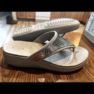 Women’s Crocs Sandals, Size 9